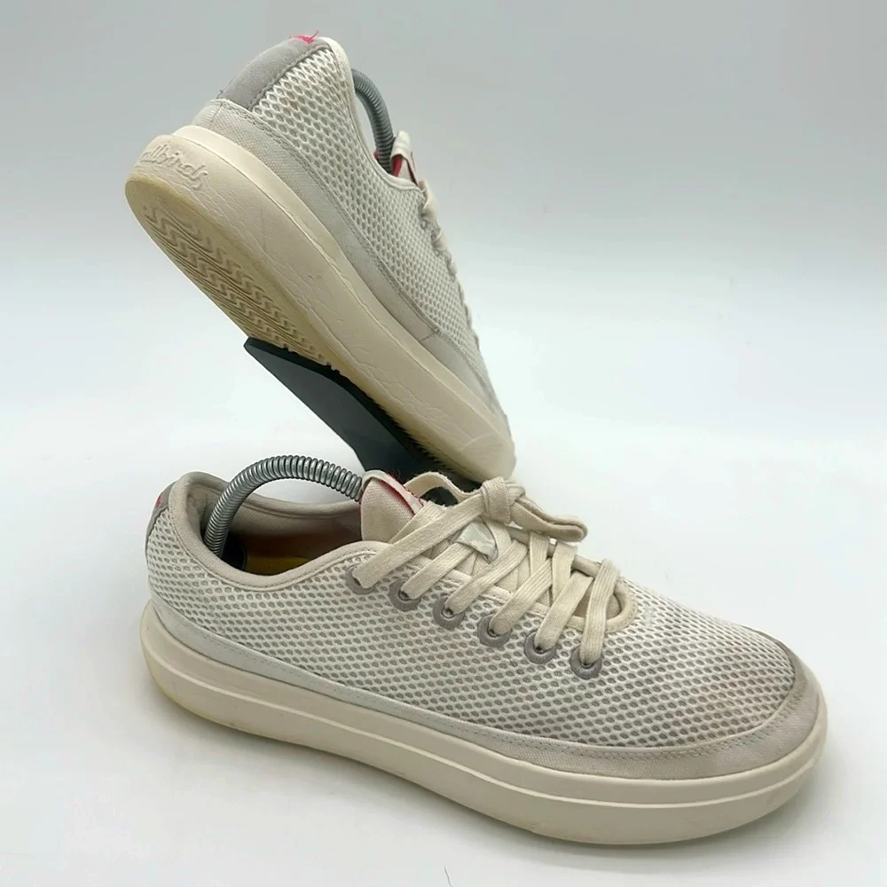 Women's allbirds Tree Pipers White Athletic Sneakers Mesh Women’s Size 10.0